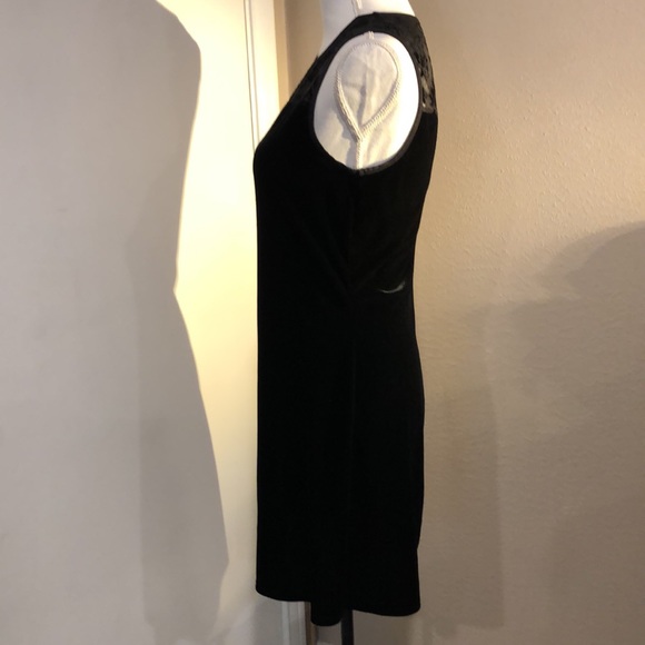 My Michelle stretch Lace/Velvet Dress - Med - Picture 3 of 8